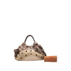 LOEWE Studded Suede Aire Handbag Secondhand