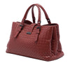 Bottega Veneta Small Nappa Intrecciato Roma Satchel Secondhand