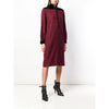 Ungaro Burgundy Checked Wool Dress - '80s Second hand