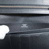 Secondhand Hermes Bearn 2 Plis Epsom Palladium Bifold Long Wallet