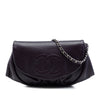 Chanel CC Caviar Half Moon Wallet on Chain Secondhand