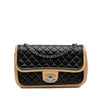Chanel Medium Classic Bicolor Lambskin Twist Flap Secondhand