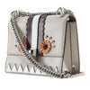 Fendi Vitello Liberty Lucido Catalan Small Mirror Hypnoteyes Studded Kan I Crossbody Secondhand
