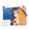 Prada Limited Edition Saffiano Face Art Print Light Frame Crossbody Secondhand