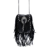 Saint Laurent Studded Leather Anita Fringed Crossbody Secondhand