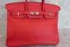 Hermes Birkin Handbag Taurillon Clemence