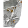 Chanel Silver Quilted Leather Backpack - '90s Second hand