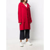 Chanel Red Wool Coat - 2000s Second hand