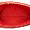 Chanel CC Quilted Lambskin Double Zip Clutch With Chain Secondhand