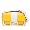 Fendi Mini Bicolor Nappa Apolo Chain Baguette Shoulder Bag Secondhand