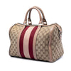 Gucci Medium GG Canvas Web Joy Boston Bag Secondhand
