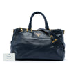 Prada Soft Calf Double Zip Convertible Tote Secondhand