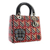 Dior Medium Patent Sequin Embroidered Lady Dior Secondhand