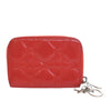 Secondhand Dior Small Patent Cannage Lady Dior Voyageur Coin Purse