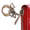Dior Small Patent Cannage Lady Dior Voyageur Coin Purse Secondhand