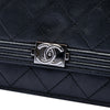 Chanel Quilted Lambskin Boy Wallet On Chain Secondhand