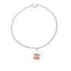 Chanel Brass Plated Resin CC Strawberry Charm Bracelet Secondhand