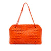 Bottega Veneta Nappa Intrecciato Ruffle Duo Shoulder Bag Secondhand