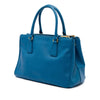 Prada Small Saffiano Lux Galleria Double Zip Satchel Secondhand