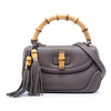 Gucci Medium Leather New Bamboo Satchel Secondhand