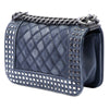 Chanel Paris Dallas Small Quilted Distressed Calfskin Studded Boy Flap Secondhand