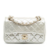 Chanel Mini Rectangular Classic Iridescent Calfskin Single Flap Secondhand