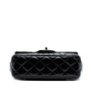 Chanel Mini Rectangular Classic Patent Single Flap Secondhand