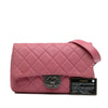 Chanel Small Quilted Goatskin Double Carry Waist Chain Flap Secondhand