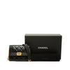 Chanel Quilted Caviar Boy Card Holder with Chain Secondhand