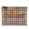 Burberry House Check Coated Canvas Clutch Secondhand