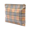 Burberry House Check Coated Canvas Clutch Secondhand