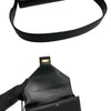 Leather Carriage Flap Shoulder Bag - '10s Second-hand