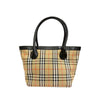 Burberry Haymarket Check Canvas Tote Secondhand