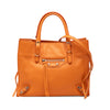 Balenciaga Mini Leather Papier A4 Zip Around Satchel Secondhand