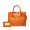 Balenciaga Mini Leather Papier A4 Zip Around Satchel Secondhand