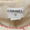 Chanel Ivory Cotton Crop Jacket - 2000s Second hand