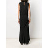 Jil Sander Black Cotton Long Dress - '90s Second hand