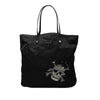 Prada Tessuto Skull Tote Secondhand