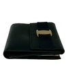 Ferragamo Embossed Leather Vara Trifold Wallet Secondhand