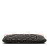 Chanel Medium Quilted Lambskin and Calfskin Pearl O Case Clutch Secondhand