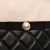 Chanel Medium Quilted Lambskin and Calfskin Pearl O Case Clutch Secondhand