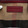 Burberry Mini Mega Check Canvas Ashby Tassel Bucket Bag Secondhand