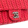 Chanel Paris Seoul Mini Crochet Lambskin Flap Secondhand