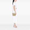 Chanel Small Quilted Metallic Aged Calfskin Gabrielle Hobo Secondhand