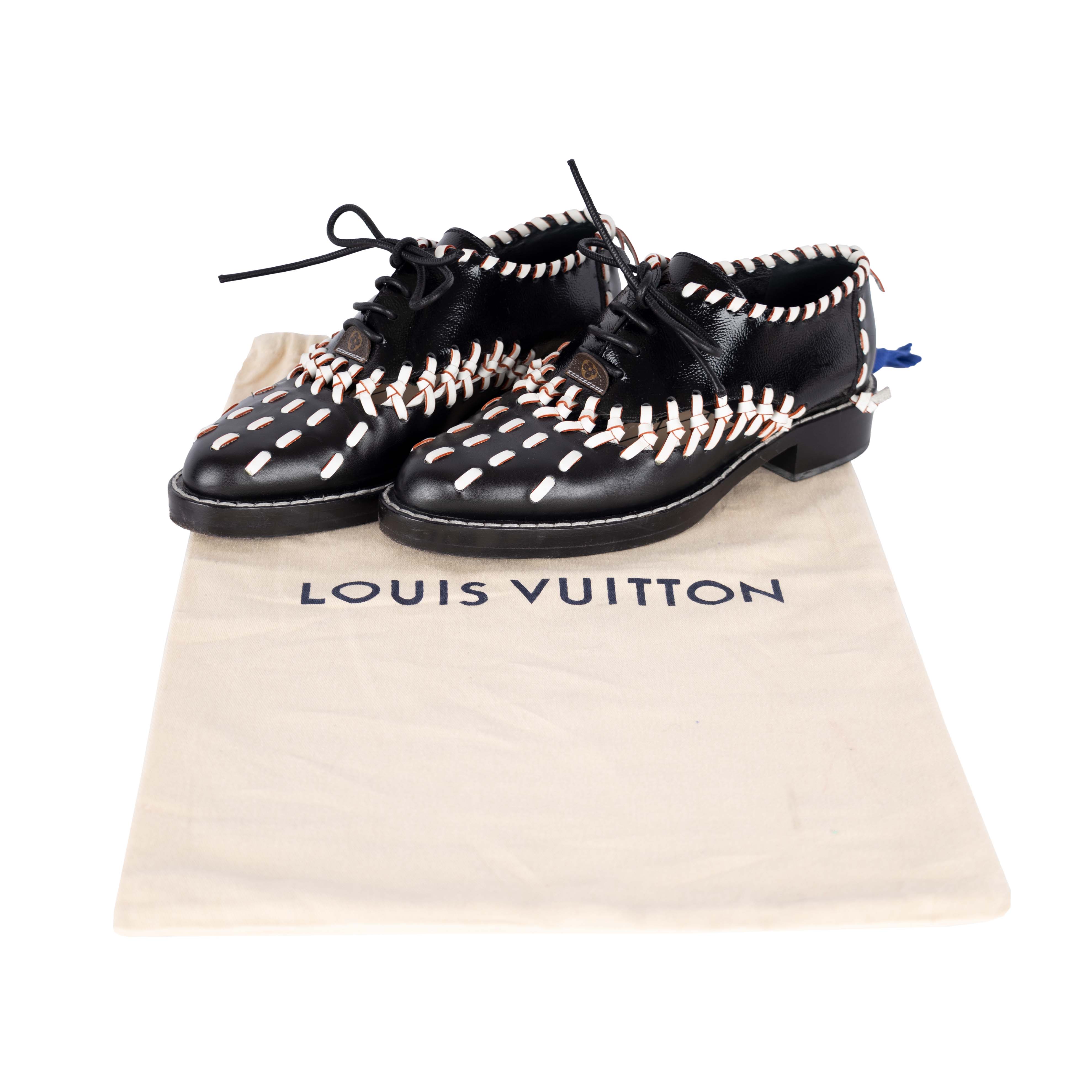 Louis Vuitton Manga Braided Oxford Shoes Second-hand