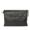 Balenciaga Lambskin Motocross Classic Clip Clutch M Secondhand