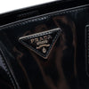 Prada Spazzolato Leather Studded Crystal Tote Secondhand
