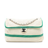 Secondhand Chanel Perforated Calfskin Expandable Shoulder Bag
