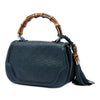 Gucci Medium Guccissima New Bamboo Top Handle Bag Secondhand
