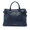 Burberry Medium Leather and House Check Banner Satchel Secondhand